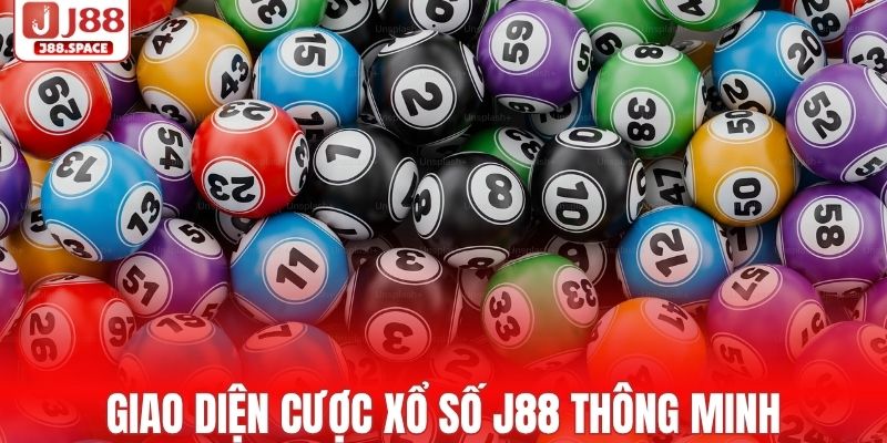 Giao diện cược xổ số J88 cực kỳ thông minh
