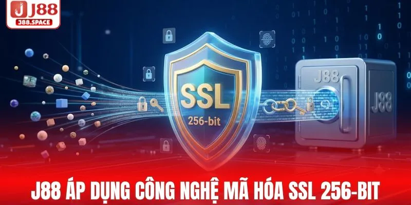 J88 áp dụng công nghệ mã hóa tiên tiến SSL 256-bit